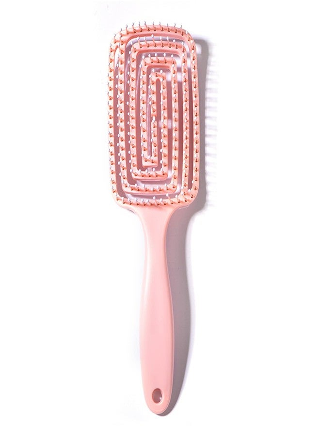 TEUOPIOE Wet Brushes for Women unfold Detangling Brush Detangling Brush for Curly Hair Professional Curved Hairbrush Easy Detangling Vented Hair Styling Comb for Home Salon Use - Image 1